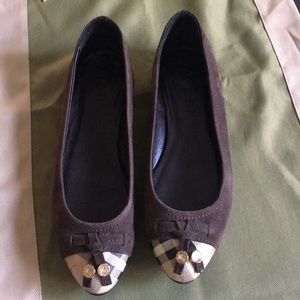 Burberry Haymarket Yates Ballerina flats
